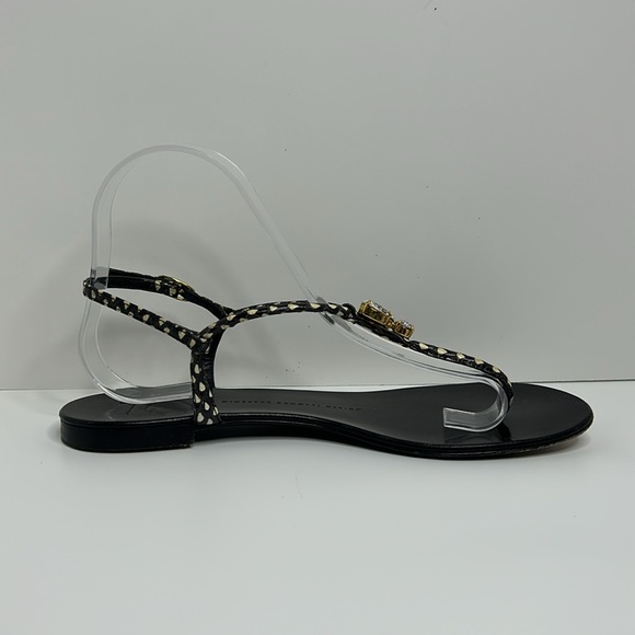 Giuseppe Zanotti python-embossed sandals sz 39 - Picture 6 of 9